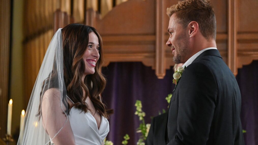Marina Squerciati as Officer Kim Burgess, Patrick John Flueger as Officer Adam Ruzek — 'Chicago P.D.' Season 12 Finale 