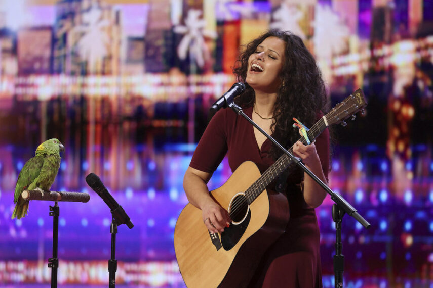 Chloe and Gallagher on AGT