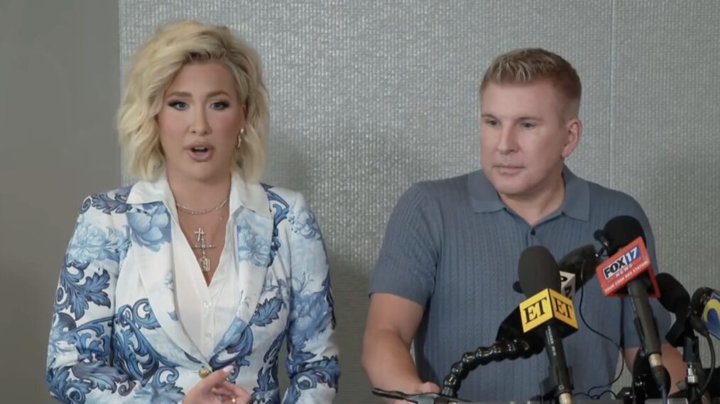 Savanah and Todd Chrisley