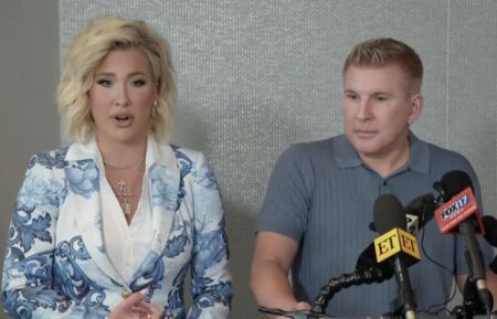 Savanah and Todd Chrisley