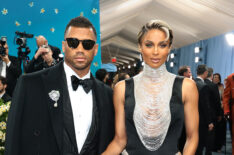 Russell Wilson and Ciara attend the 2025 Met Gala