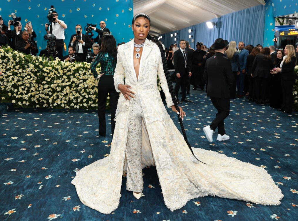 Coco Jones attends the 2025 Met Gala