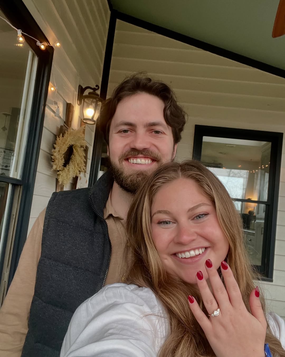 Cole Robertson and Fiancee Emilyn Hamn