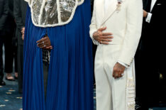 Co-Chair Colman Domingo and Co-Chair Lewis Hamilton attend the 2025 Met Gala