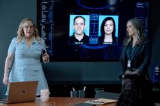 Kirsten Vangsness as Penelope Garcia and Paget Brewster as Emily Prentiss — 'Criminal Minds: Evolution' Season 17 Episode 2 'Contagion'