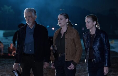 Joe Mantegna as David Rossi, Paget Brewster as Emily Prentiss, and A.J. Cook as Jennifer ‘JJ’ Jareau — 'Criminal Minds: Evolution' Season 18 Episode 1
