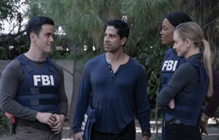 RJ Hatanaka as Tyler Green, Adam Rodriguez as Luke Alvez, Aisha Tyler as Dr. Tara Lewis and A.J. Cook as Jennifer ‘JJ’ Jareau — 'Criminal Minds: Evolution' Season 18 Premiere