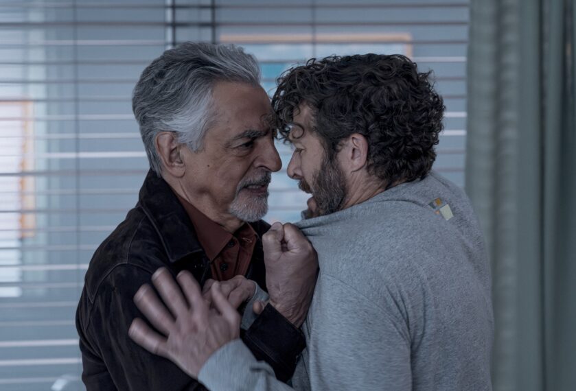 Joe Mantegna as David Rossi and Zach Gilford as Elias Voit — 'Criminal Minds: Evolution' Season 18 Episode 2 