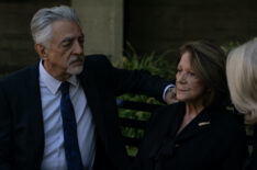 Joe Mantegna as David Rossi and Linda Lavin as Connie Lamontagne in Criminal Minds: Evolution, episode 3, season 18 - 'Time to Say Goodbye'