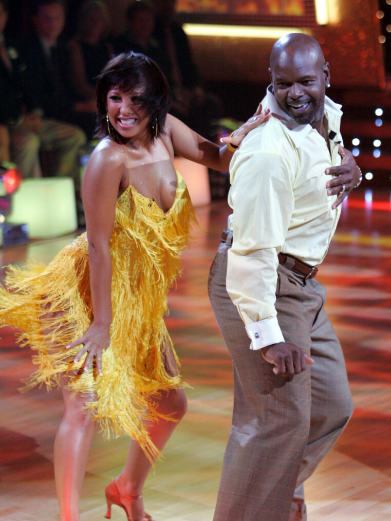 Cheryl Burke and Emmitt Smith on 'Dancing With the Stars'