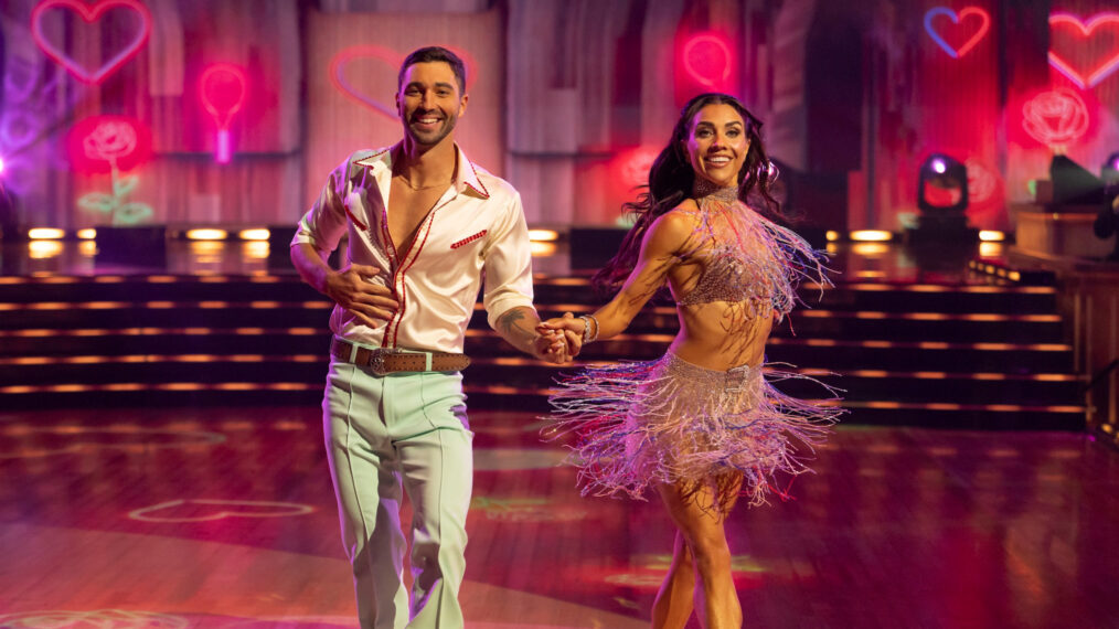 Joey Graziadei and Jenna Johnson on 'Dancing With the Stars'
