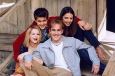 Michelle Williams, Joshua Jackson, James Van Der Beek, Katie Holmes of 'Dawson's Creek'