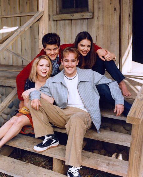 Michelle Williams, Joshua Jackson, James Van Der Beek, Katie Holmes of 'Dawson's Creek'