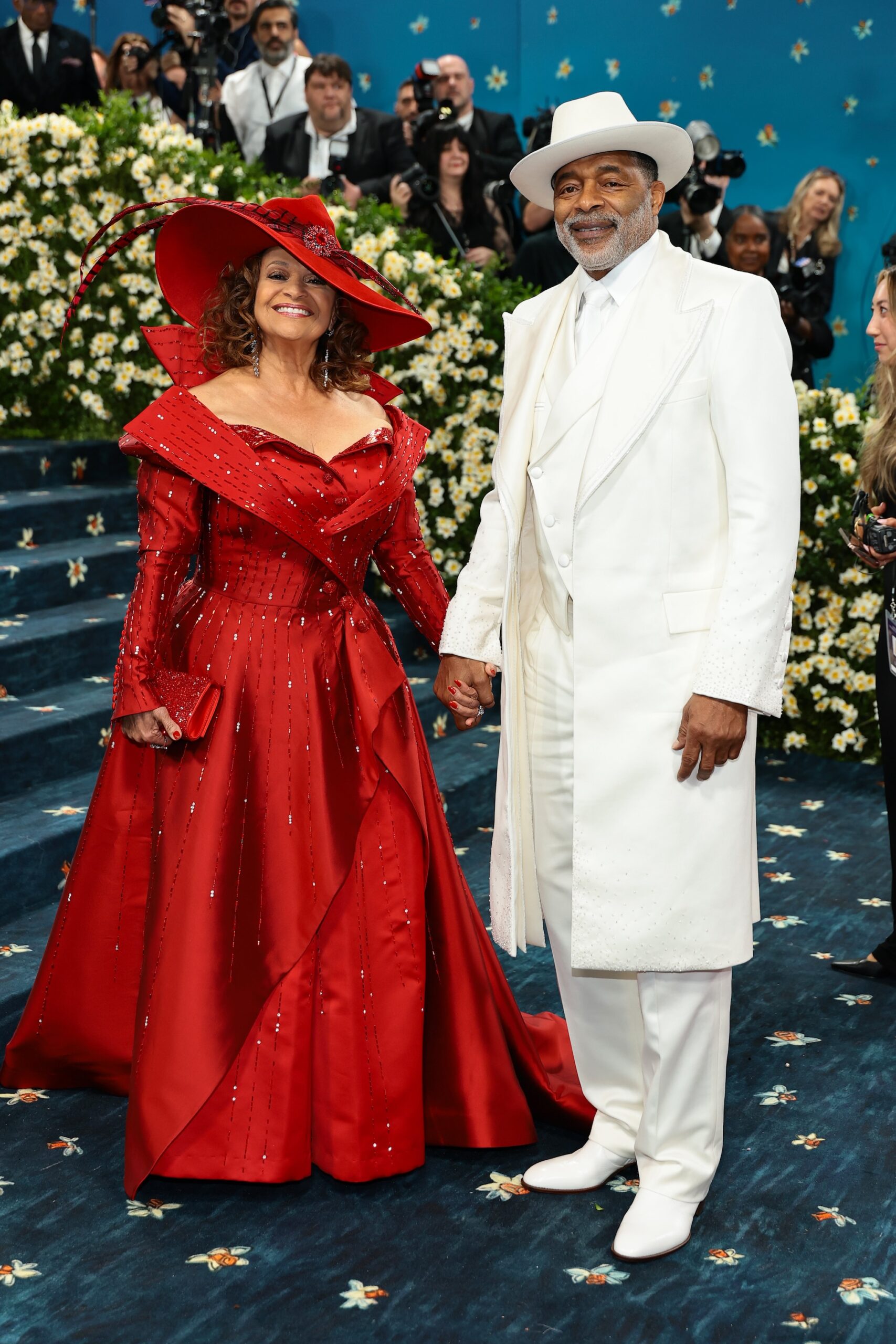 Debbie Allen and Norm Nixon attend the 2025 Met Gala Celebrating 