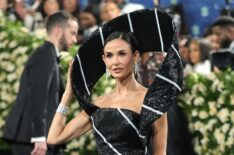 Demi Moore attends the 2025 Met Gala