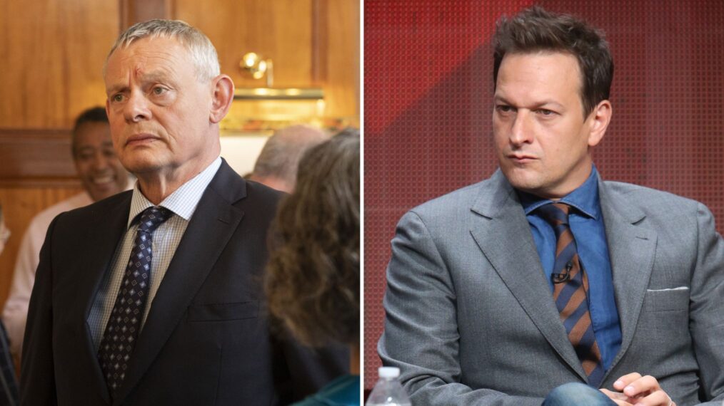 Martin Clunes as Martin Ellingham in 'Doc Martin,' Josh Charles