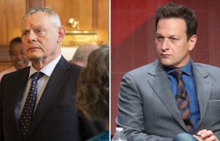 Martin Clunes as Martin Ellingham in 'Doc Martin,' Josh Charles