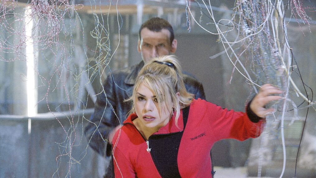 Billie Piper as Rose, Christopher Eccleston as the Ninth Doctor — 'Doctor Who' Season 1 Episode 17