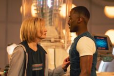 Jodie Whittaker and Ncuti Gatwa in Doctor Who