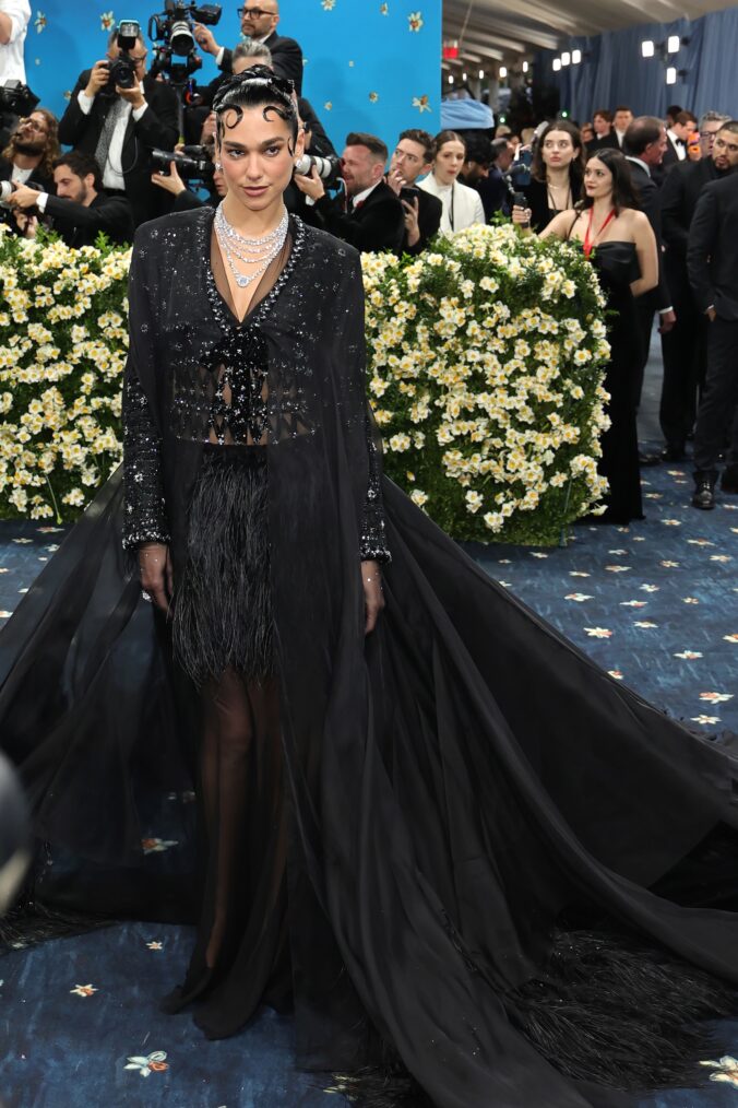Dua Lipa attends the 2025 Met Gala