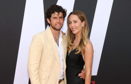 Jonathan Morgan Heit and Eden McCoy attend the