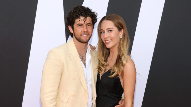 Jonathan Morgan Heit and Eden McCoy attend the 