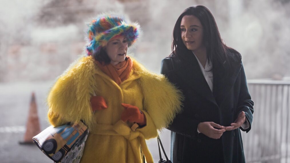Carrie Preston and Carra Patterson in 'Elsbeth'