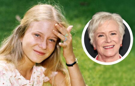 Eve Plumb from Brady Bunch now and then