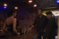 Emi Aramaki as Risa Kagura, Jesse Lee Soffer as Supervisory Special Agent Wesley 'Wes' Mitchell, and Yoriko Haraguchi as Reiko Isokawa — 'FBI: International' Season 4 Finale 'Gaijin'