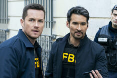 Jesse Lee Soffer as Supervisory Special Agent Wesley 'Wes' Mitchell and Jay Hayden as Agent Tyler Booth — 'FBI: International' Season 4 Episode 9 'The Kill Floor'