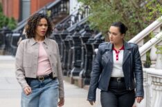 Roxy Sternberg as Special Agent Sheryll Barnes and Keisha Castle-Hughes as Special Agent Hana Gibson — 'FBI: Most Wanted' Season 6 Episode 21 'Souls on ICE'