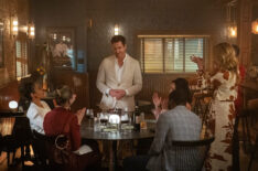 Roxy Sternberg as Special Agent Sheryll Barnes, Shantel VanSanten as Special Agent Nina Chase, Dylan McDermott as Supervisory Special Agent Remy Scott, Edwin Hodge as Special Agent Ray Cannon, Keisha Castle-Hughes as Special Agent Hana Gibson, and Susan Misner as Abby Deaver — 'FBI: Most Wanted' Series Finale 'The Circle Game'