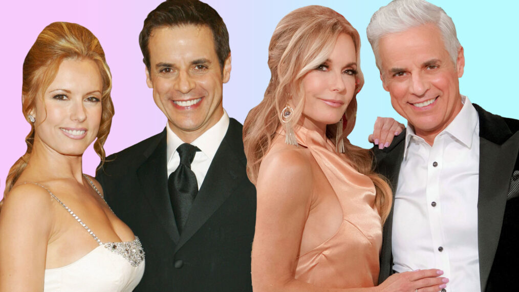 Tracey E. Bregman and Christian J. LeBlanc as Lauren and Michael on 'The Young and the Restless'