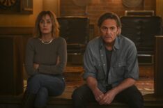 Diane Farr as Sharon Leone and Billy Burke as Vince Leone — 'Fire Country' Season 3 Episode 18 'Eyes and Ears Everywhere'
