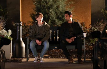 Parker Daniel Queenan as Jamie, Karan Oberoi as Dhan — 'Found' Season 2 Episode 12 