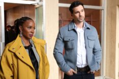 Shanola Hampton as Gabi Mosely, Brett Dalton as Detective Mark Trent — 'Found' Season 2 Episode 21 'Missing While a Family'