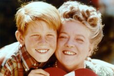 Ron Howard and Frances Bavier in the Andy Griffith Show