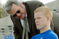 Brad Leland as Buddy Garrity and Jesse Plemons as Landry Clarke in 'Friday Night Lights'