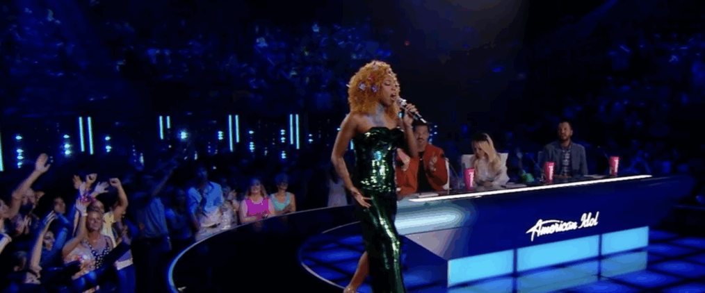 Gabby Samone on American Idol