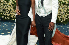 Gabrielle Union Wade and Dwyane Wade attend the 2025 Met Gala