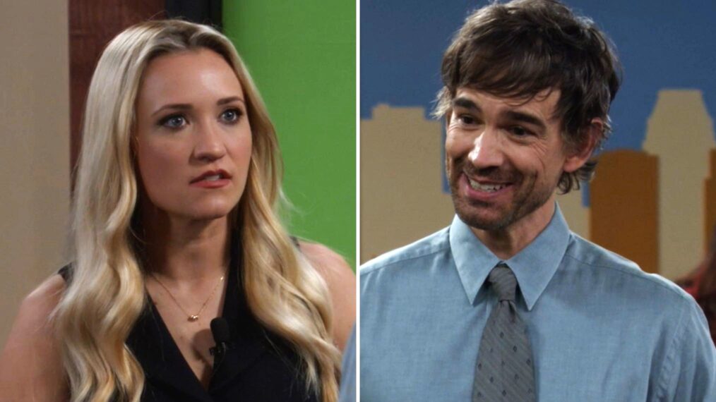 Emily Osment and Christopher Gorham in 'Georgie & Mandy's First Marriage' finale