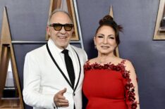 Emilio Estefan and Gloria Estefan attend the 2025 American Music Awards at Fontainebleau Las Vegas on May 26, 2025 in Las Vegas, Nevada.