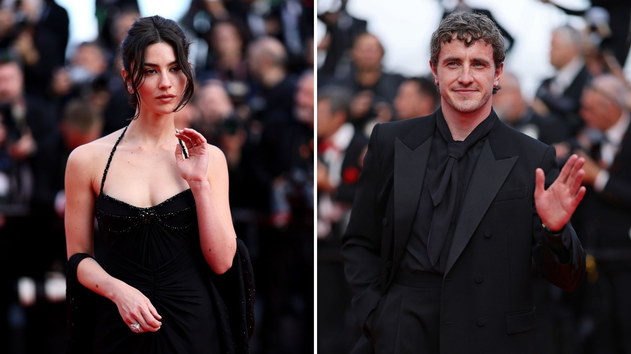 Gracie Abrams and Paul Mescal at 'The History of Sound' at the 2025 Cannes Film Festival