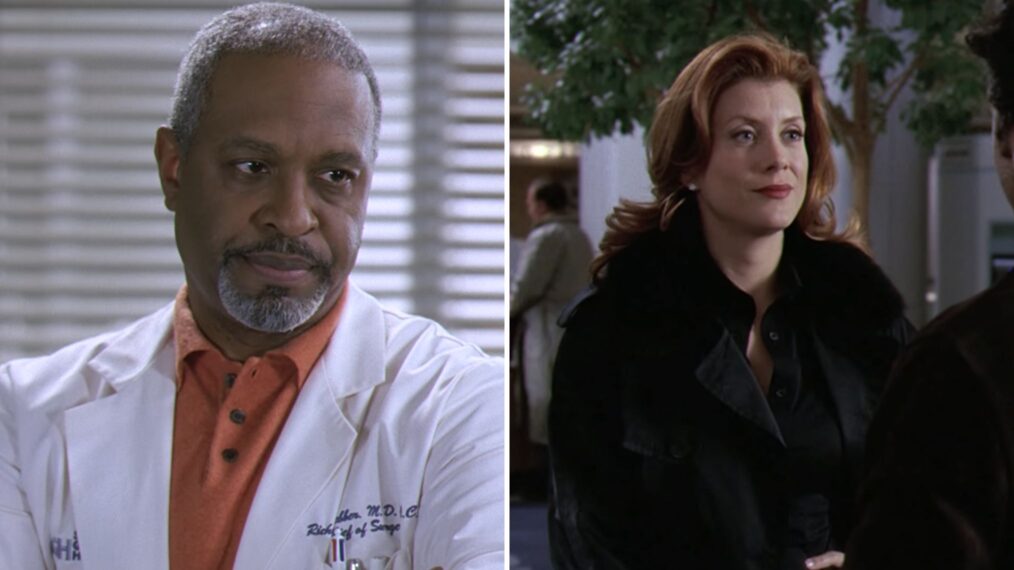 James Pickens Jr. and Kate Walsh in 'Grey's Anatomy' Season 1