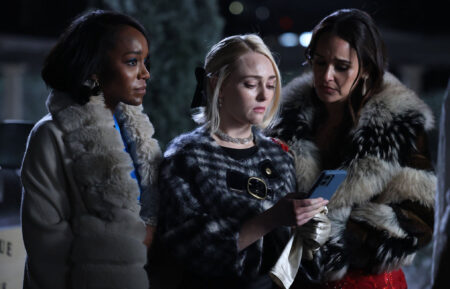 Aja Naomi King as Catherine, AnnaSophia Robb as Alice, Melissa Fumero as Birdie in 'Grosse Pointe Garden Society' Season 1 Episode 12, 'The Fallow Period'
