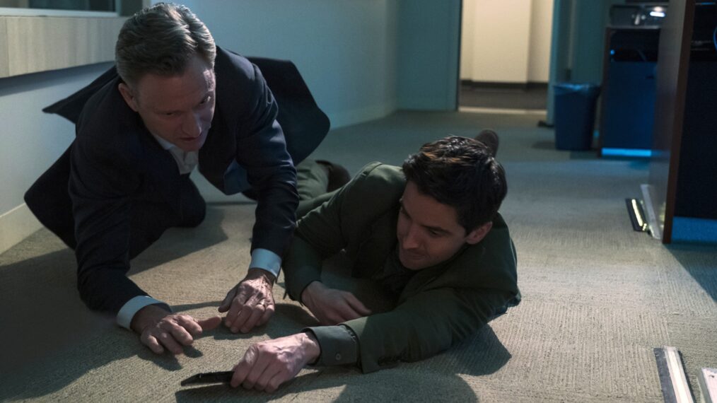 Tony Goldwyn and Paul W. Downs in 'Hacks' Season 4