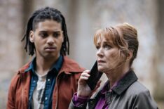 Rohan Nedd and Jane Seymour in Harry Wild - Season 4, Episode 2