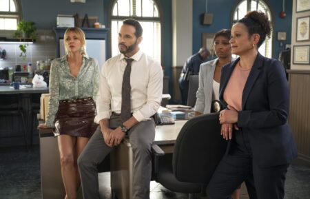 Kaitlin Olson, Daniel Sunjata, Javicia Leslie, and Judy Reyes in 'High Potential'
