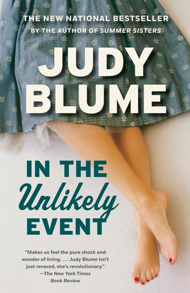 Judy Blume 'In the Unlikely Event' book cover