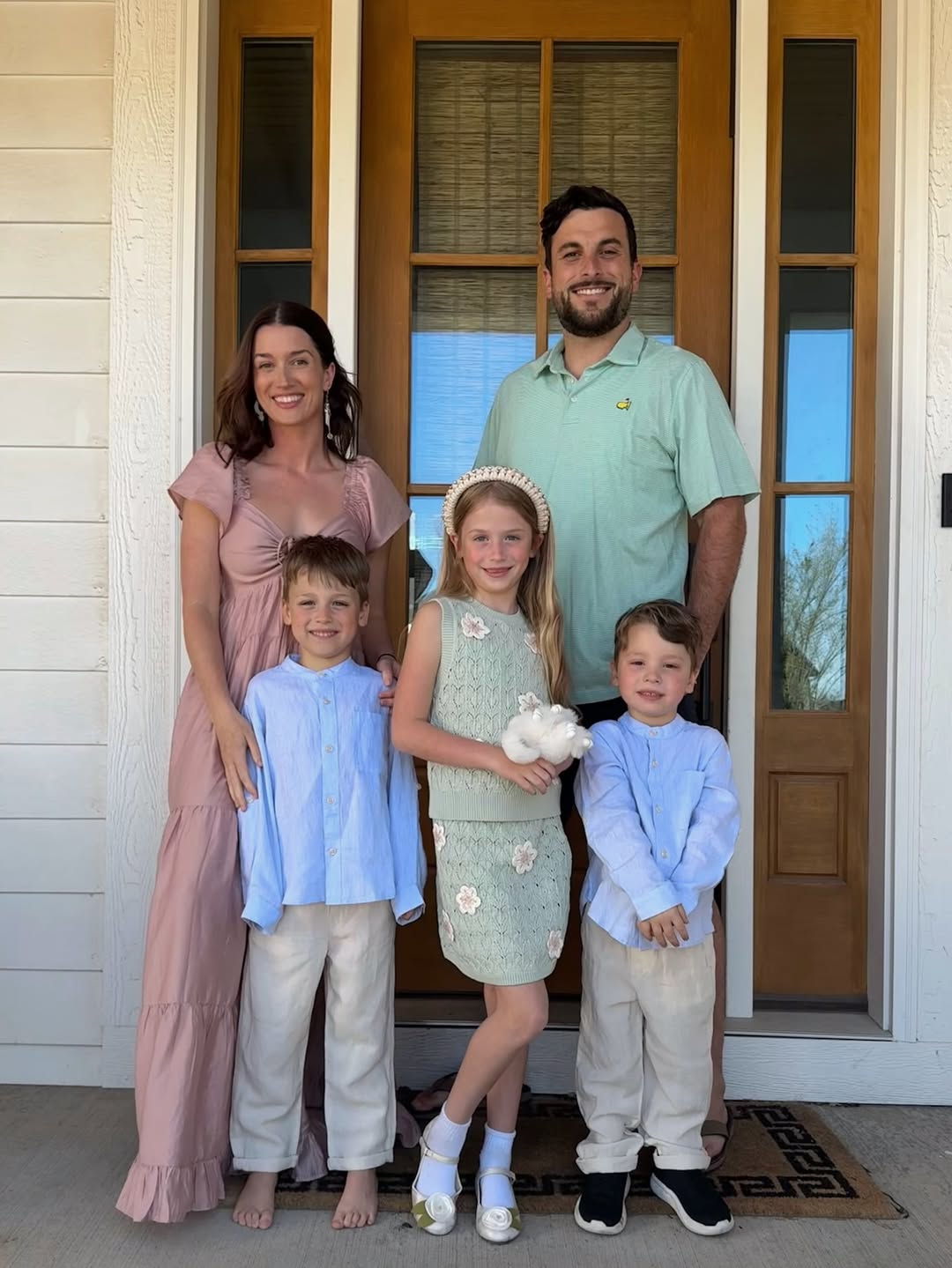 Jade Roper, Tanner Tolbert and their three kids